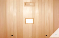 Sauna finlandese tradizionale da interno 180x130 