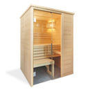 Sauna finlandese da interno Regina14 - Kit struttura della cabina in legno massello