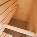 Sauna finlandese da interno Regina14 - Kit protezione stufa